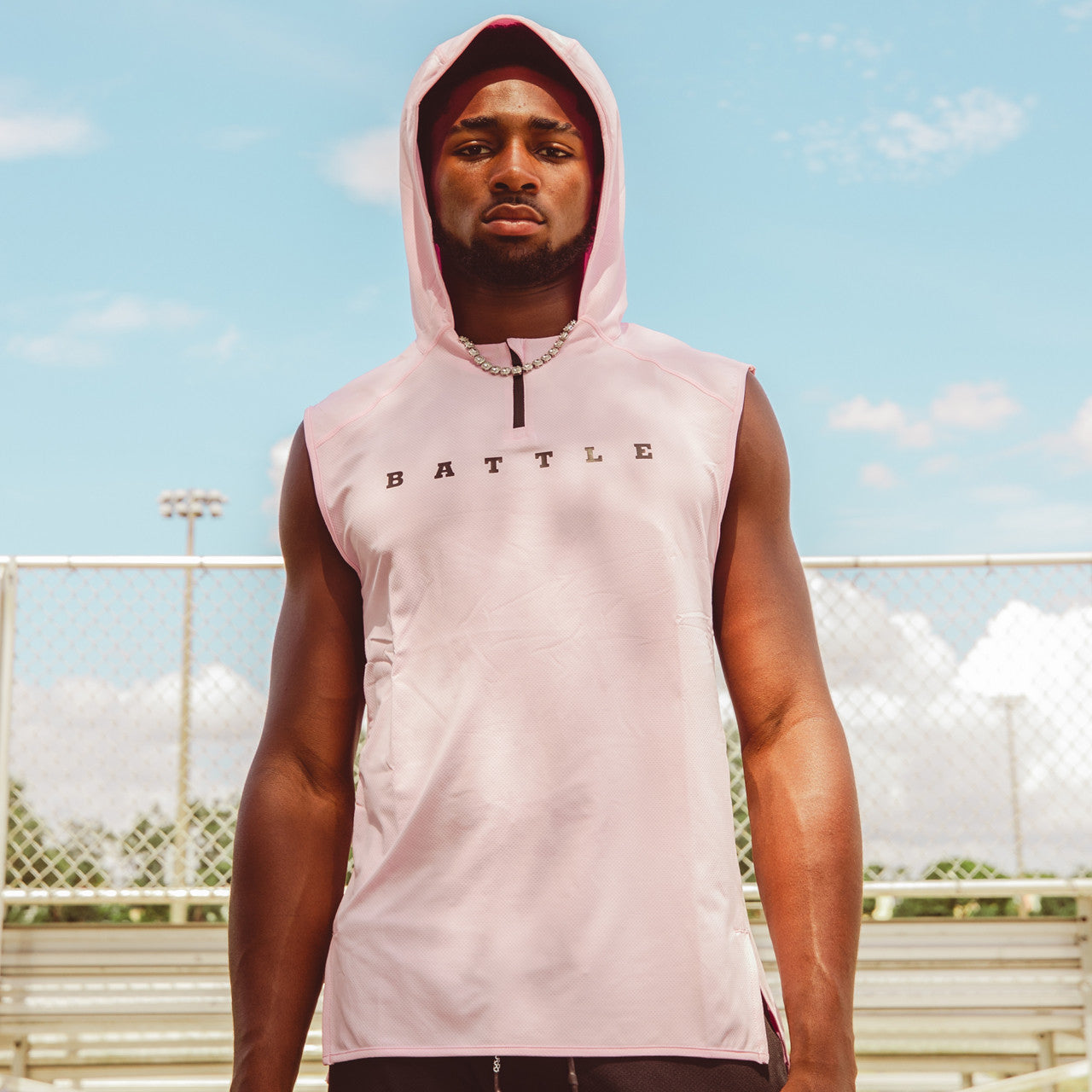 battle-astrofly-fly-quarter-zip-sleeveless-hoodie-schwarz-l image 2