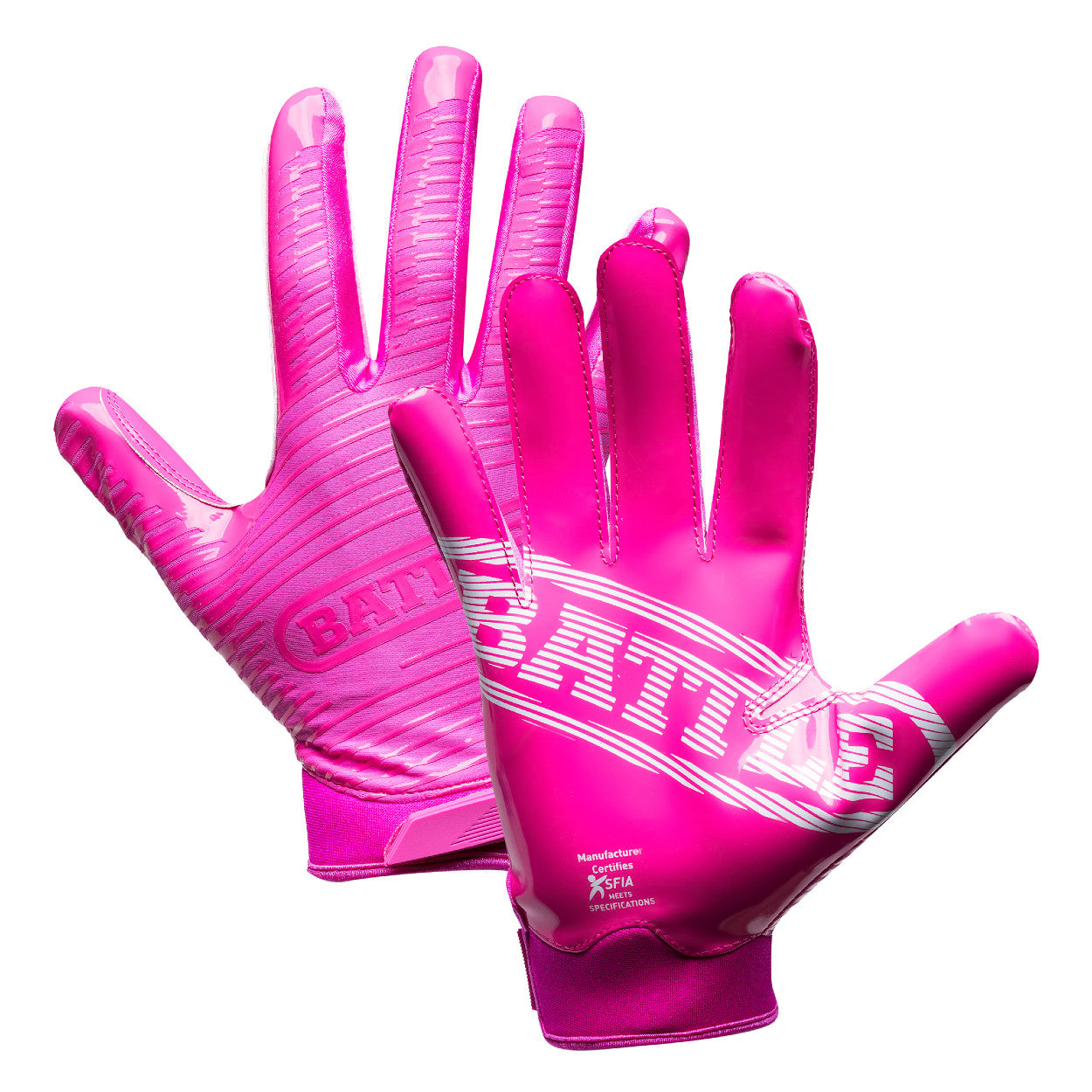 battle-doom-1-0-receiver-handschuhe-football-rot-adult-l-grip image 6