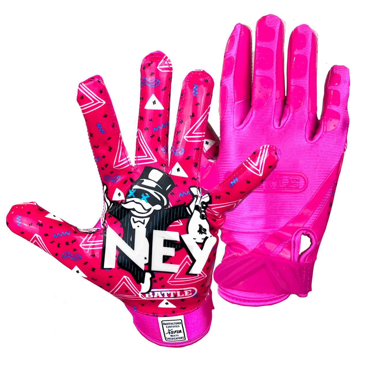 battle-double-threat-money-man-football-handschuhe-adult-ultra-stick image 4