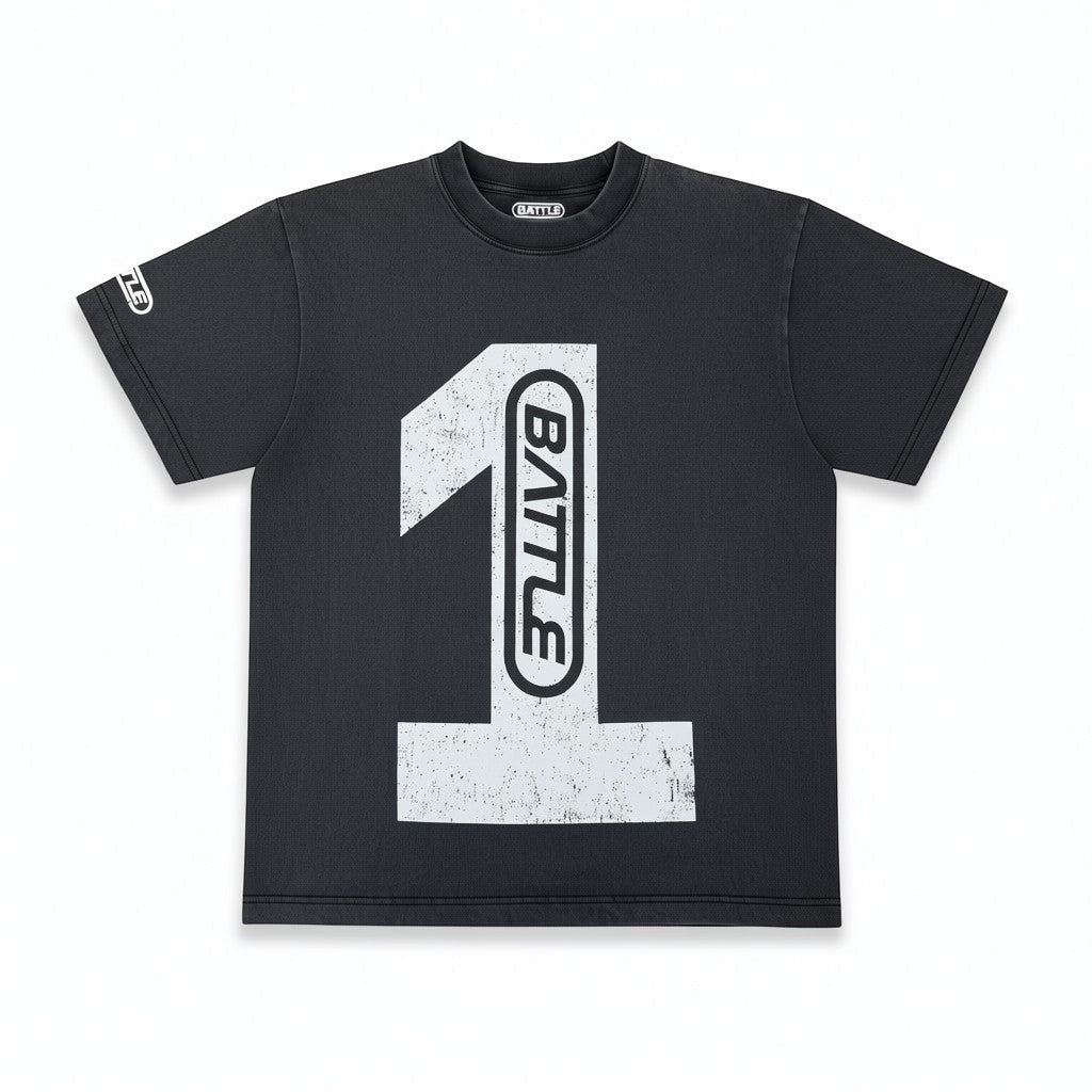 battle-sports-astrofly-the-one-oversized-t-shirt-schwarz-baumwolle image 2