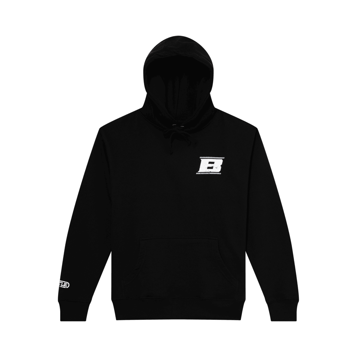 battle-defender-b-helmet-hoodie-herren-schwarz-baumwolle image 2