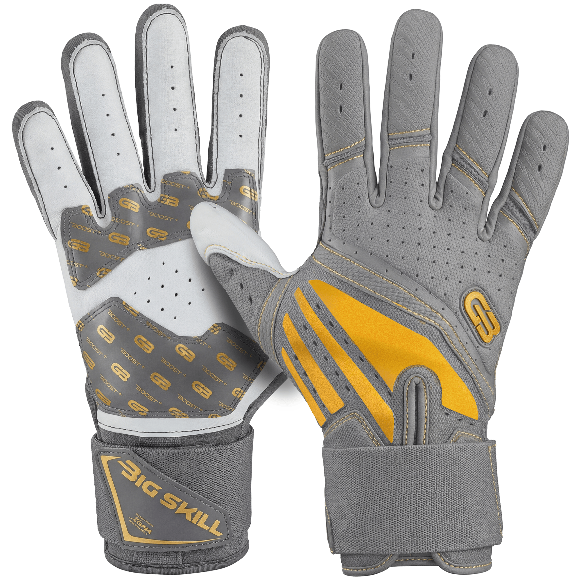 grip-boost-big-skill-2-0-lineman-footballhandschuhe-grau image 1