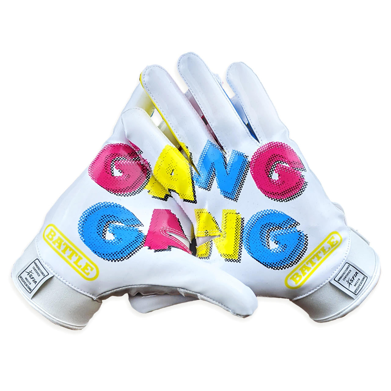 battle-double-threat-gang-gang-receiver-handschuhe image 4