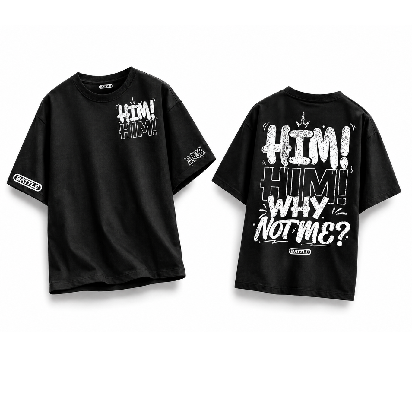 battle-astrofly-why-not-me-t-shirt-schwarz-xl image 3