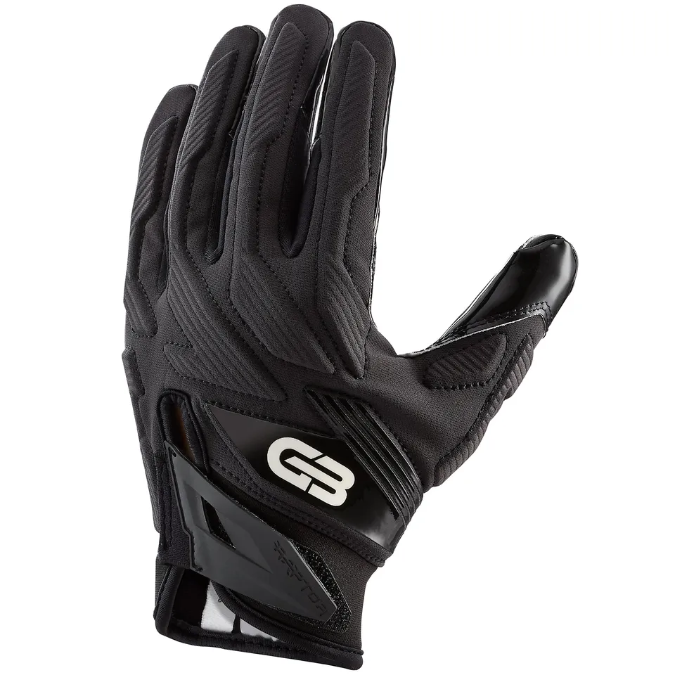 grip-boost-raptor-2-0-footballhandschuhe-schwarz-gepolstert-grip image 1