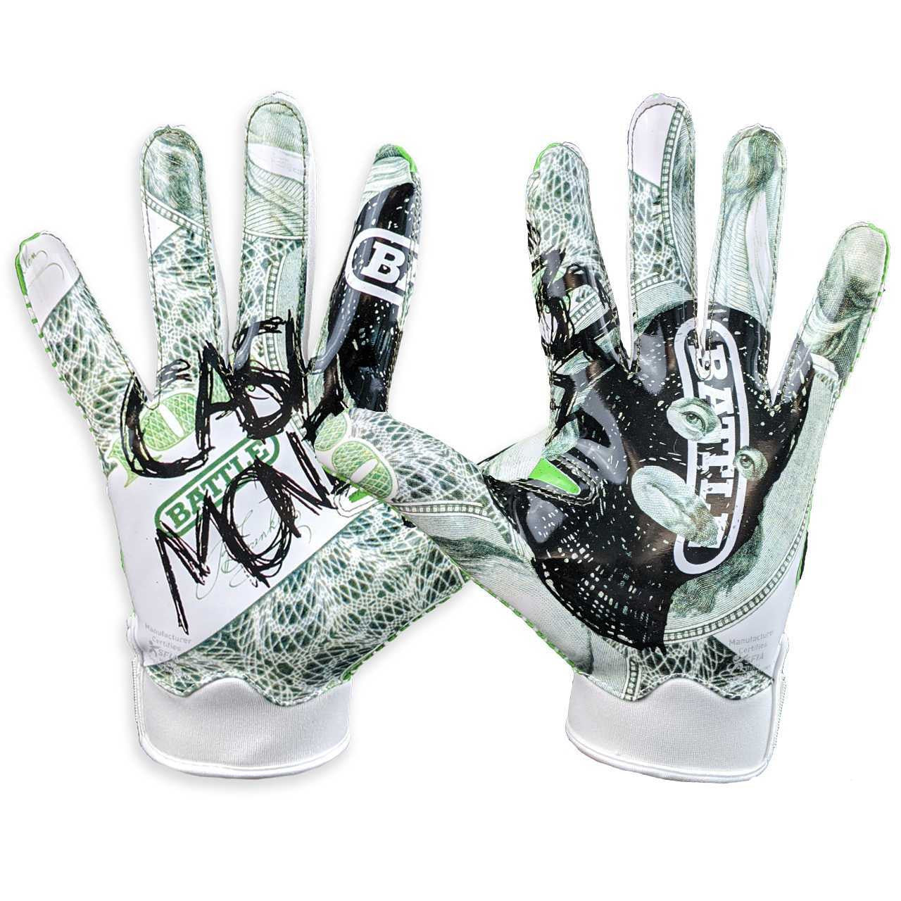 battle-doom-1-0-cash-money-football-handschuhe-gr-n-adult image 3