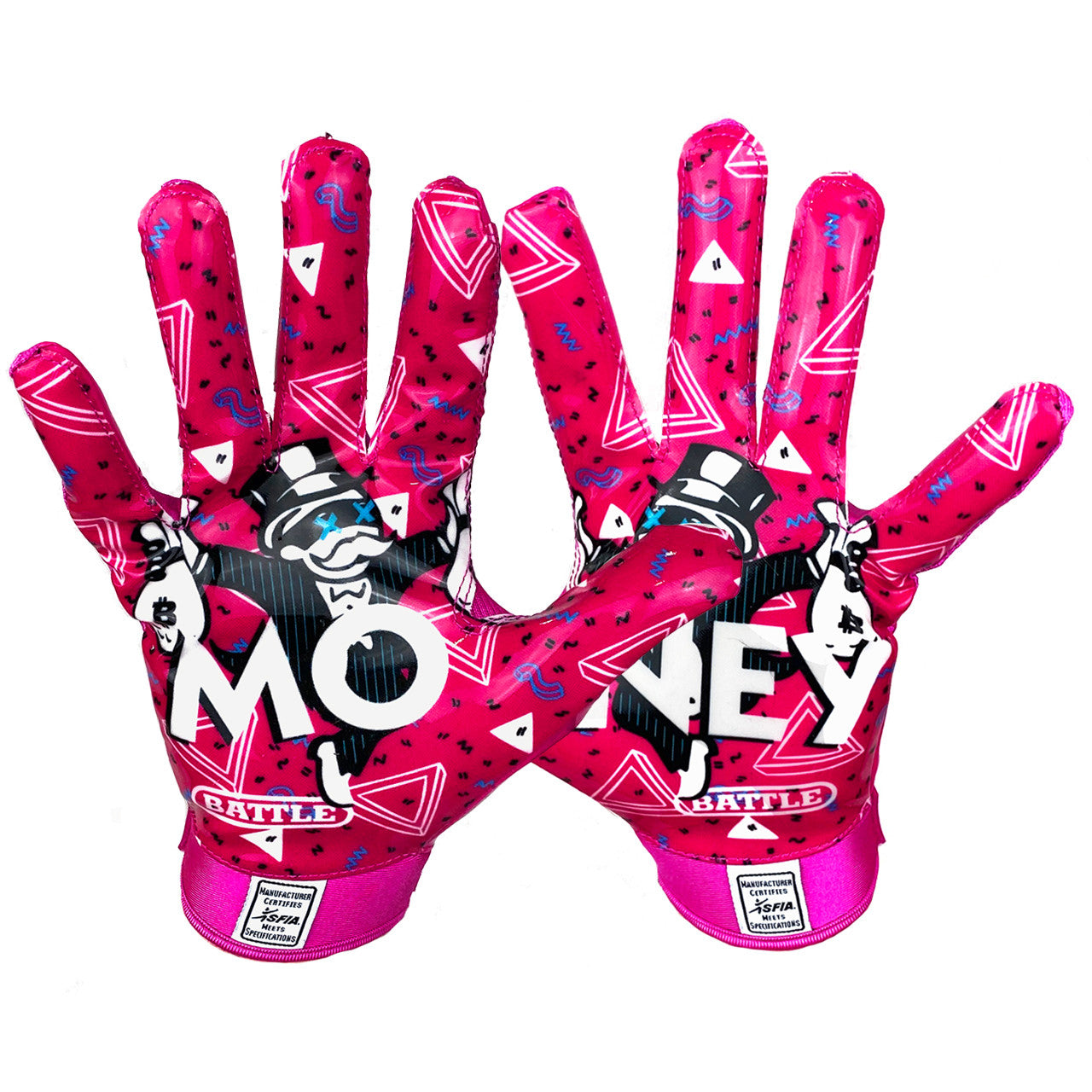 battle-double-threat-money-man-football-handschuhe-adult-ultra-stick image 3