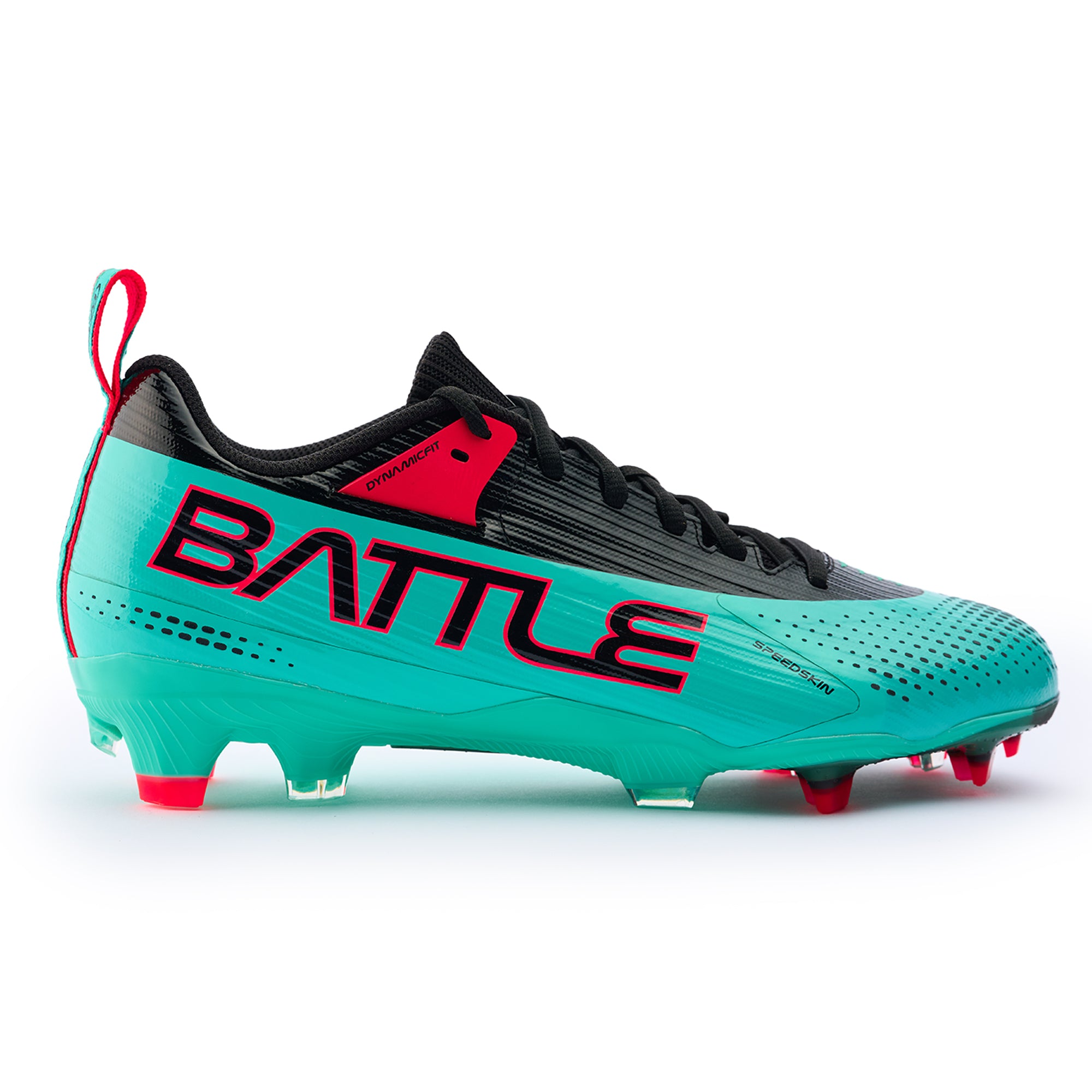 battle-astrolite-cleats-footballschuhe-green-glow-leicht-low-cut image 2