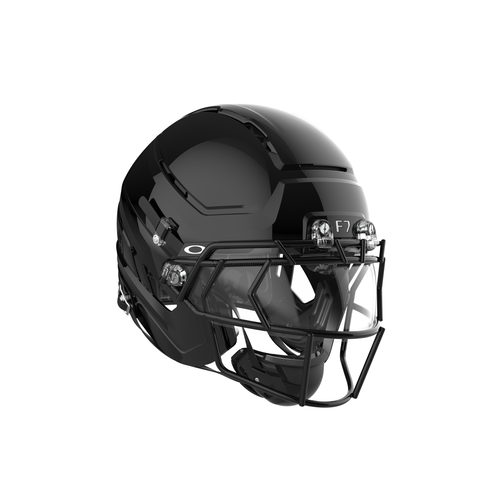 schutt-f7-air-elite-footballhelm-matt-schwarz-l-mit-visier image 1