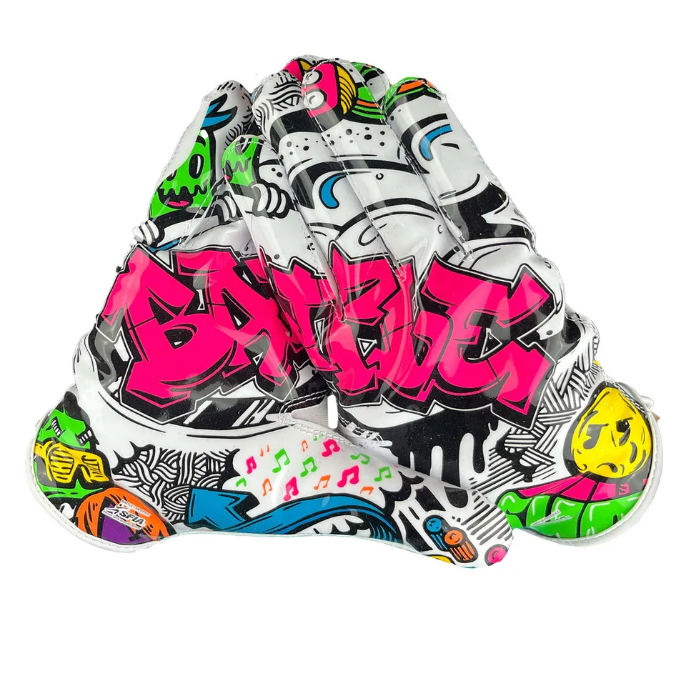 battle-doom-speed-graffiti-receiver-handschuhe-adult-l image 1