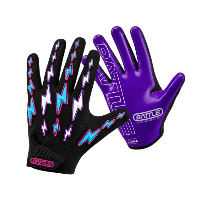 battle-doom-1-0-storm-footballhandschuhe-schwarz-gepolstert image 1