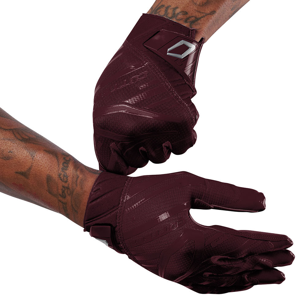 cutters-rev-pro-6-0-receiver-handschuhe-maroon-mit-air-c-tack image 2
