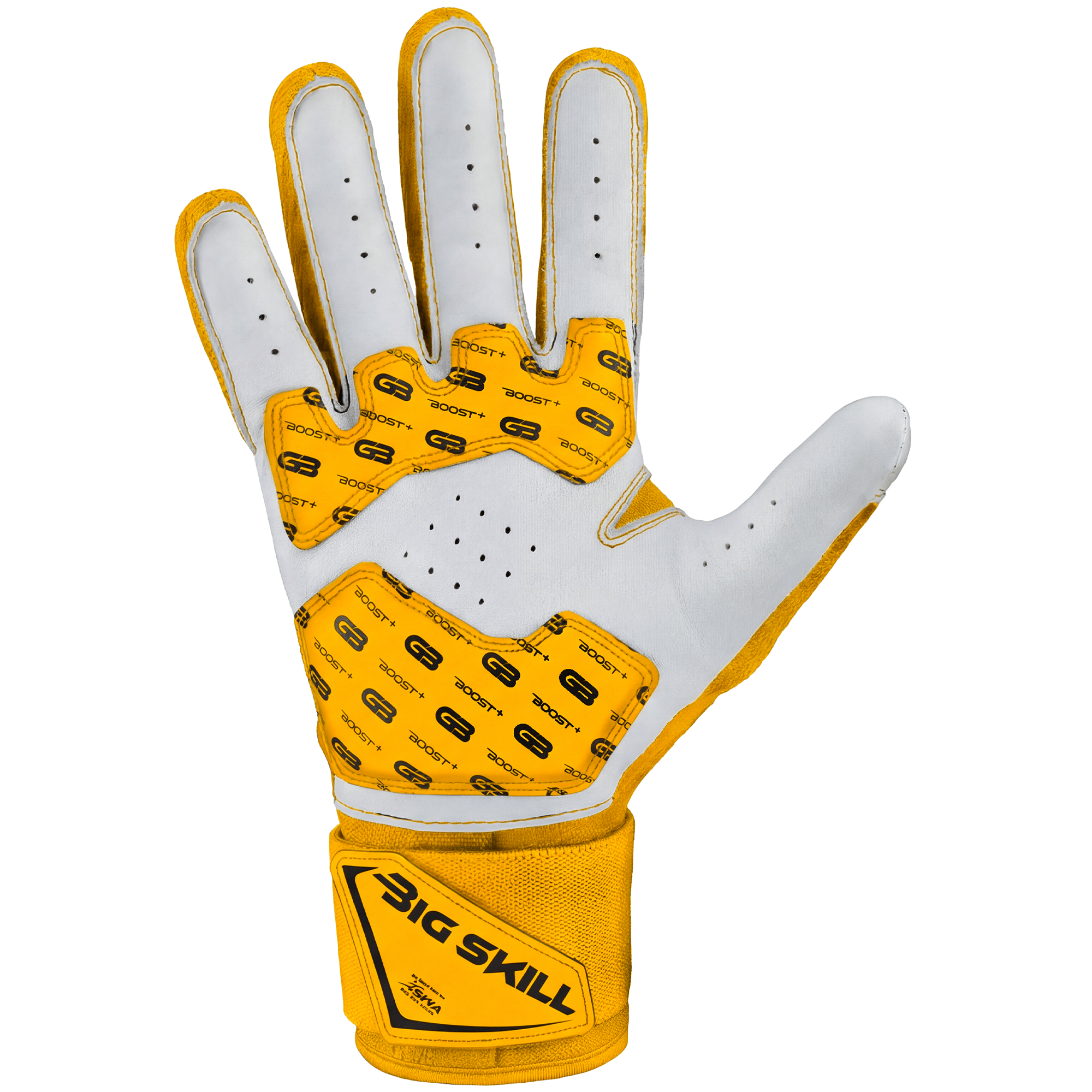 grip-boost-big-skill-2-0-lineman-footballhandschuhe-gelb image 3