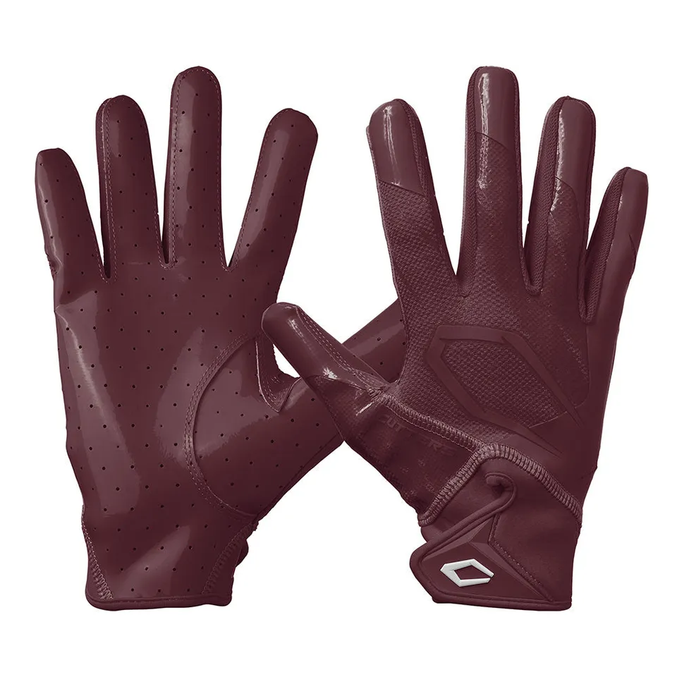 cutters-rev-pro-7-0-receiver-handschuhe-maroon-mit-c-tack-grip image 1