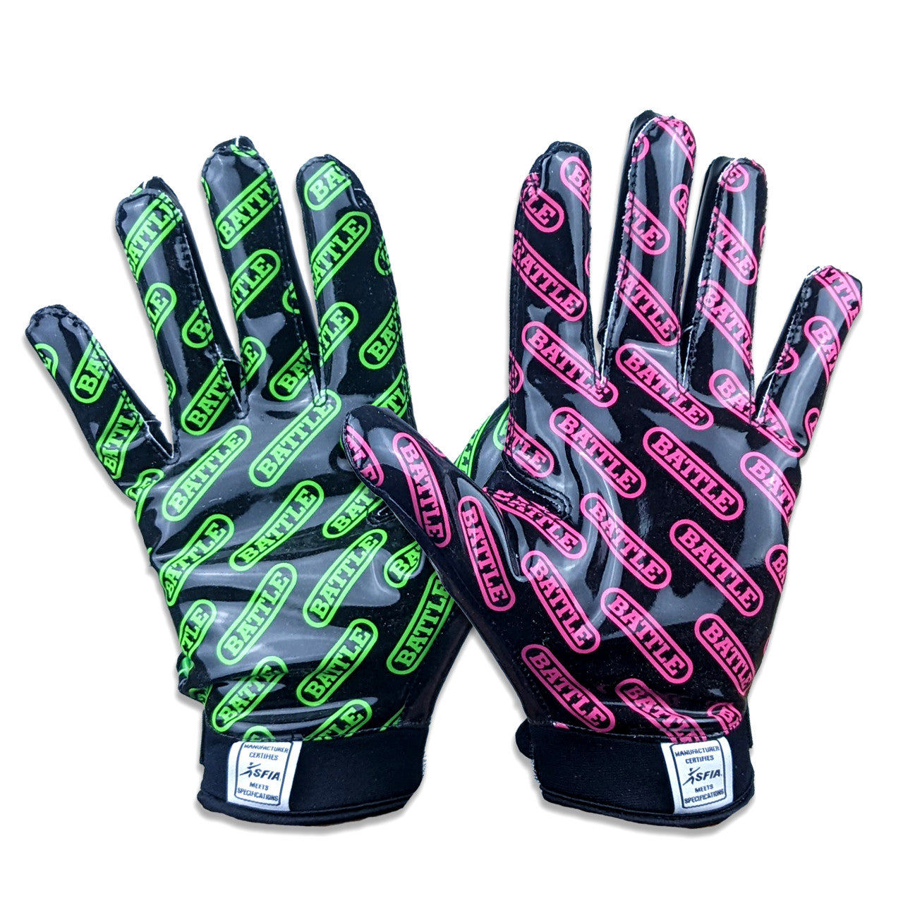 battle-double-threat-nightmare-2-0-receiver-handschuhe image 3