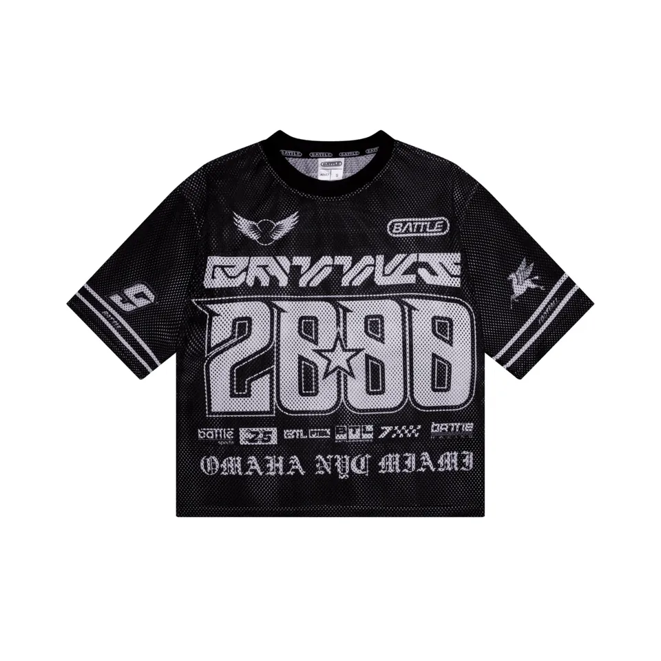 battle-astrofly-aeromesh-oversized-football-jersey-schwarz-mesh image 1